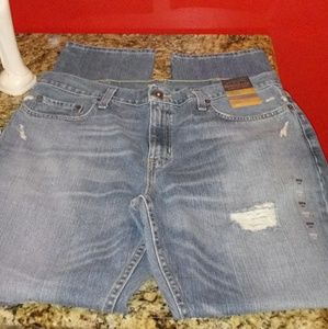 Roebuck Light Destructed Skinny Jeans